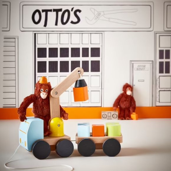 IKEA DJUNGELSKOG Soft toy, monkey - Picture 11 of 16